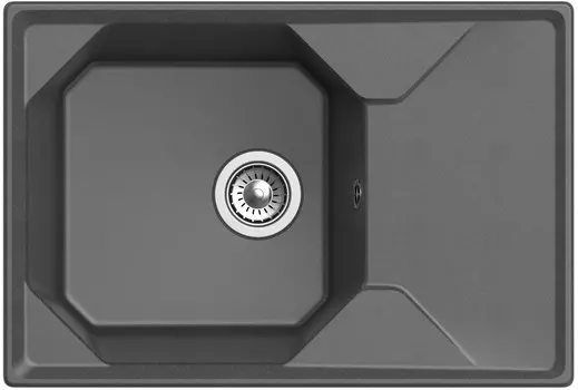 Кухонная мойка GranFest графит Unique GF-U-740L