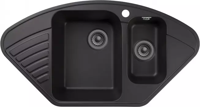 Кухонная мойка GranFest Quarz черный GF-Z14