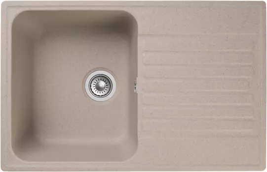 Кухонная мойка GranFest Quarz песок GF-Z78