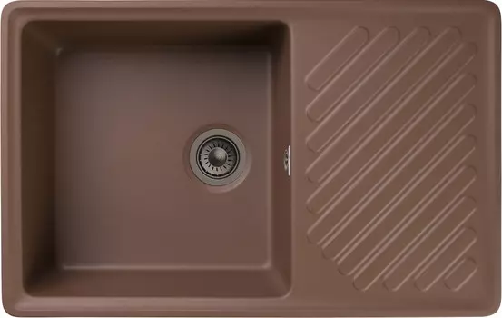 Кухонная мойка GranFest Quarz терракот GF-Z52