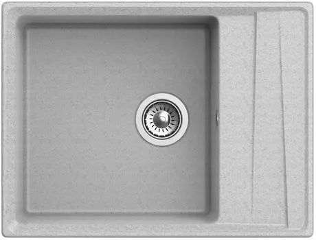 Кухонная мойка GranFest серый Level GF-LV-660L