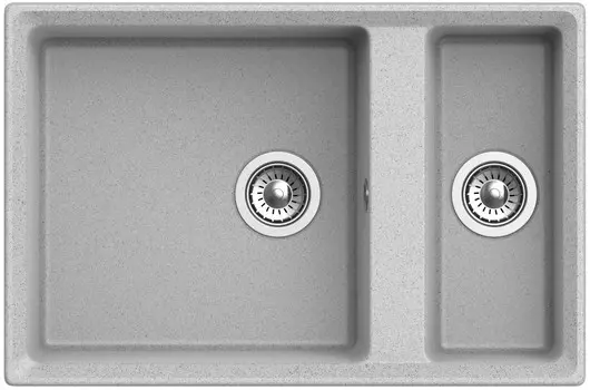 Кухонная мойка GranFest серый Level GF-LV-760K