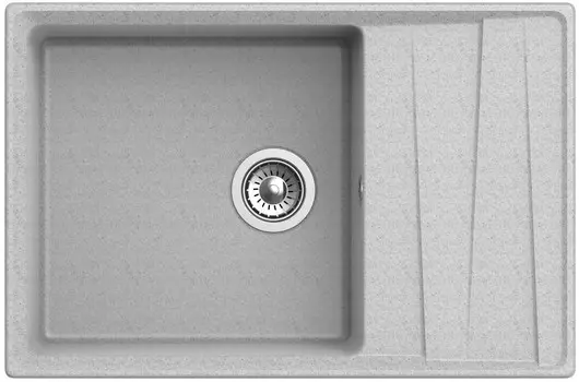 Кухонная мойка GranFest серый Level GF-LV-760L
