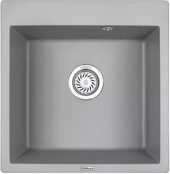 Кухонная мойка Granula алюминиум 5102al