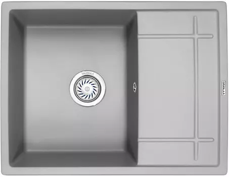 Кухонная мойка Granula алюминиум 6501al