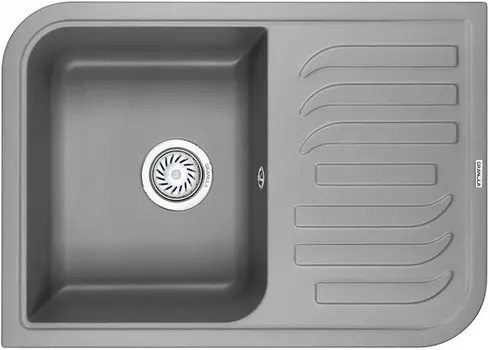 Кухонная мойка Granula алюминиум 7001al