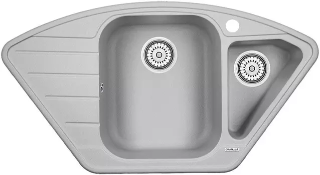 Кухонная мойка Granula алюминиум 9101al