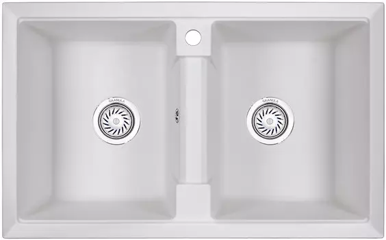 Кухонная мойка Granula арктик 8101wh