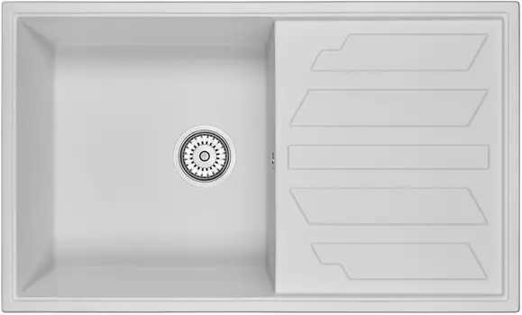 Кухонная мойка Granula арктик 8601wh