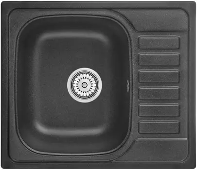 Кухонная мойка Granula черный 5801bl