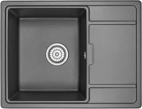 Кухонная мойка Granula черный 6503bl