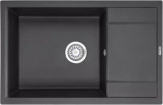 Кухонная мойка Granula черный 7805bl