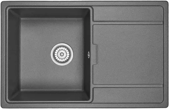 Кухонная мойка Granula графит 7804bg