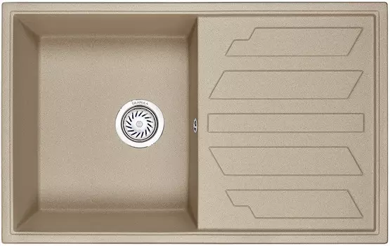 Кухонная мойка Granula песок 8002sa