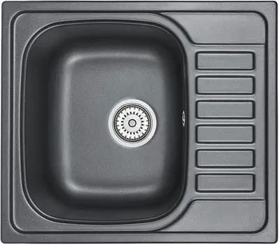 Кухонная мойка Granula шварц 5801sv