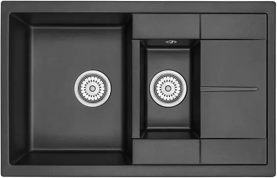 Кухонная мойка Granula шварц 7802sv