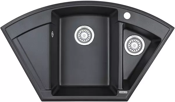 Кухонная мойка Granula шварц 9001sv