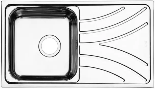 Кухонная мойка IDDIS Arro полированная сталь ARR78PDi77