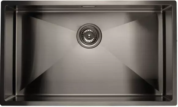 Кухонная мойка IDDIS Edifice графит EDI74G0i77