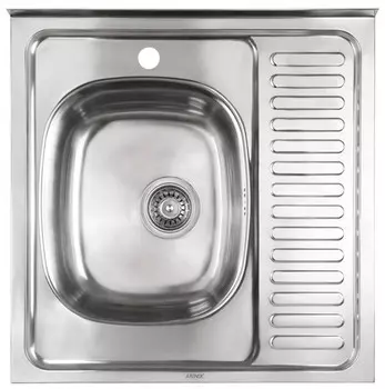 Кухонная мойка Kaiser полированная сталь KSS-6060L