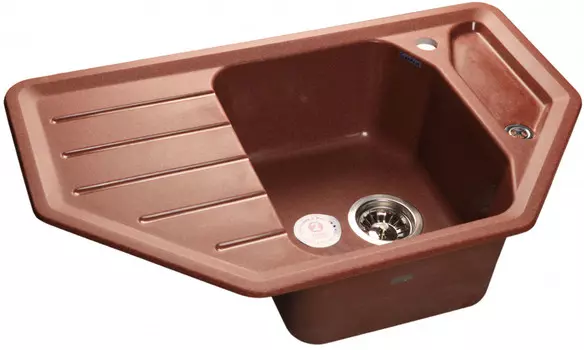 Кухонная мойка красный марс GranFest Corner GF-C800E