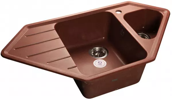 Кухонная мойка красный марс GranFest Corner GF-C950E