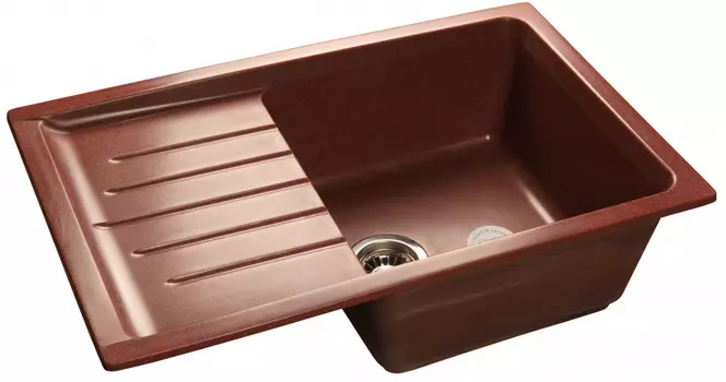Кухонная мойка красный марс GranFest Practic GF-P760L