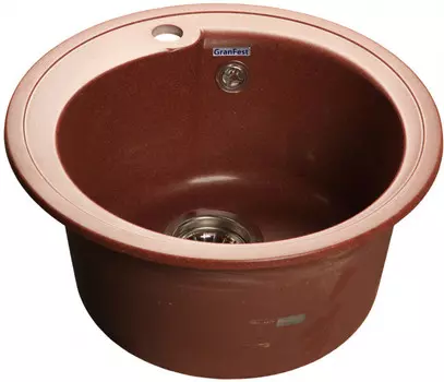 Кухонная мойка красный марс GranFest Rondo GF-R450