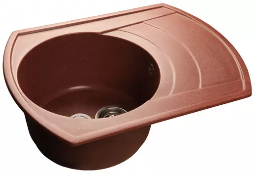 Кухонная мойка красный марс GranFest Rondo GF-R650L
