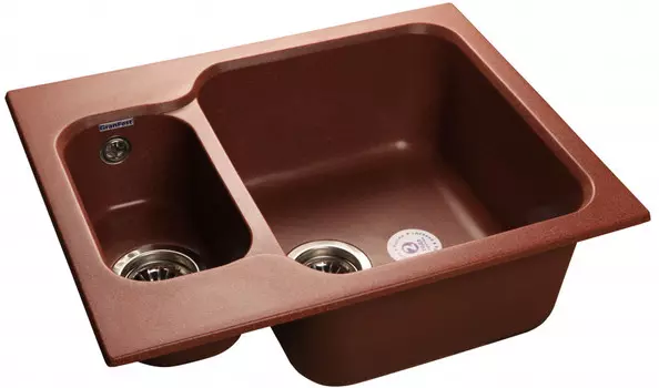 Кухонная мойка красный марс GranFest Standart GF-S615K