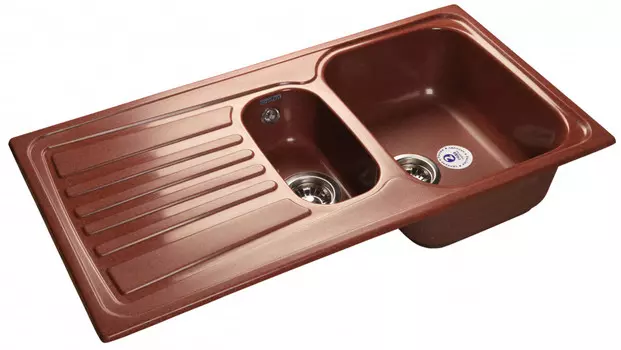 Кухонная мойка красный марс GranFest Standart GF-S940KL