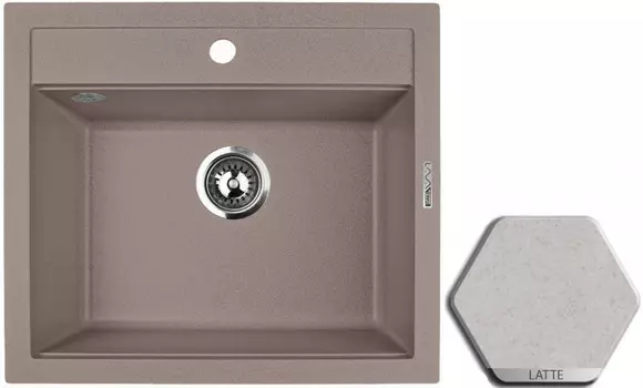 Кухонная мойка LATTE Lava Q2.LAT