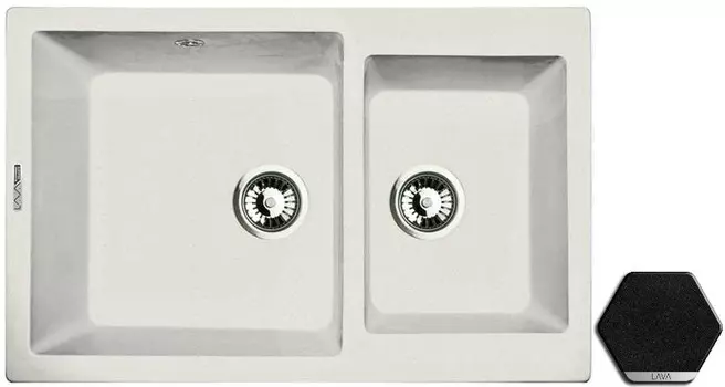 Кухонная мойка LAVA Lava D3.LAV