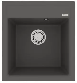 Кухонная мойка Lemark Hanka 450 серый шелк 9910011
