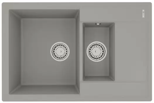 Кухонная мойка Lemark Ramza 760 серый 9910039