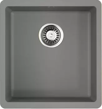 Кухонная мойка ленинградский серый Artgranit Omoikiri Kata 40-U-GR