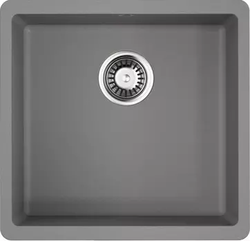 Кухонная мойка ленинградский серый Artgranit Omoikiri Kata 44-U-GR