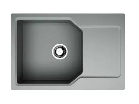 Кухонная мойка ленинградский серый Artgranit Omoikiri Yonaka 78-LB-GR