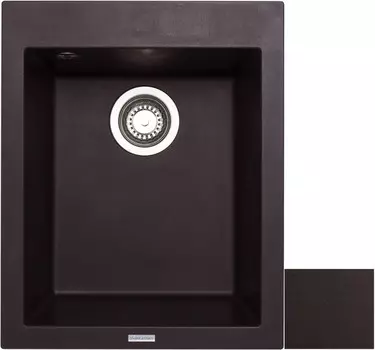 Кухонная мойка марон Longran Cube CUG410.500 - 93