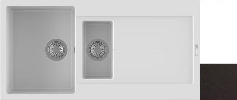 Кухонная мойка марон Longran Enigma ENG1000.500 15 - 93
