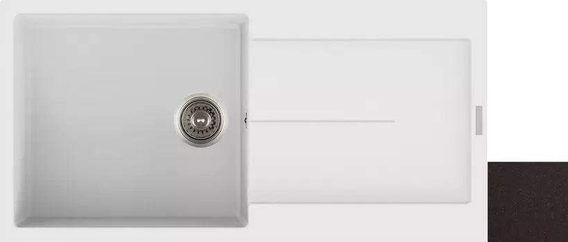 Кухонная мойка марон Longran Enigma ENG1000.500 - 93