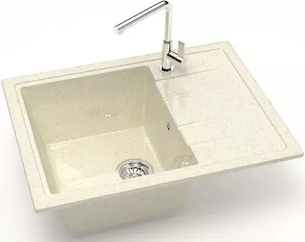 Кухонная мойка Marrbaxx Анастасия Z150 бежевый глянец Z150Q002