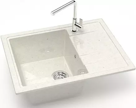 Кухонная мойка Marrbaxx Анастасия Z150 хлопок глянец Z150Q007