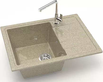 Кухонная мойка Marrbaxx Анастасия Z150 песочный глянец Z150Q005