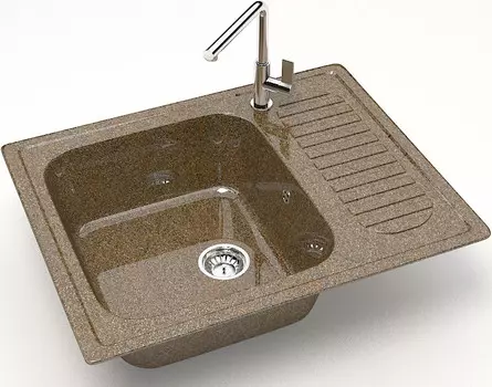 Кухонная мойка Marrbaxx Арлин Z15 терракот глянец Z015Q009