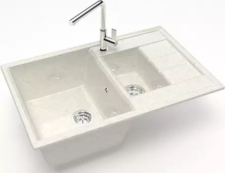 Кухонная мойка Marrbaxx Блонди Z210 хлопок глянец Z210Q007