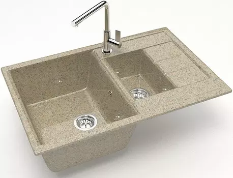 Кухонная мойка Marrbaxx Блонди Z210 песочный глянец Z210Q005