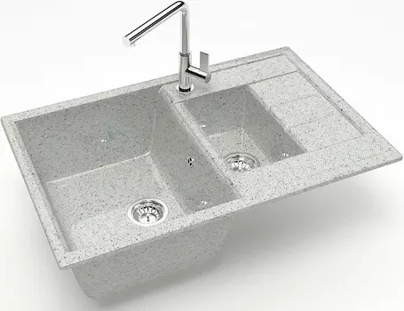 Кухонная мойка Marrbaxx Блонди Z210 светло-серый глянец Z210Q010