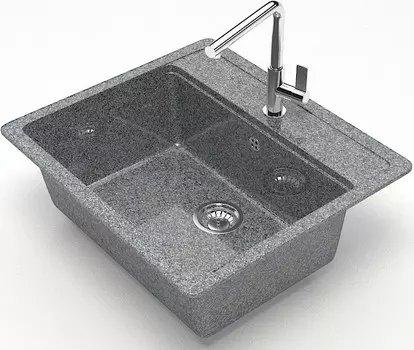 Кухонная мойка Marrbaxx Джекки Z9 темно-серый глянец Z009Q008