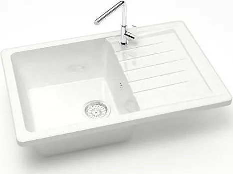 Кухонная мойка Marrbaxx Энди Z16 белый лёд глянец Z016Q001